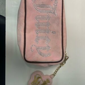 JUICY COUTURE x STONEY CLOVER LANE | pink makeup bag LIMITED EDITION